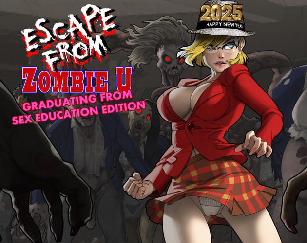 逃离僵尸大学U/Adult Escape From Zombie U-F95GAME